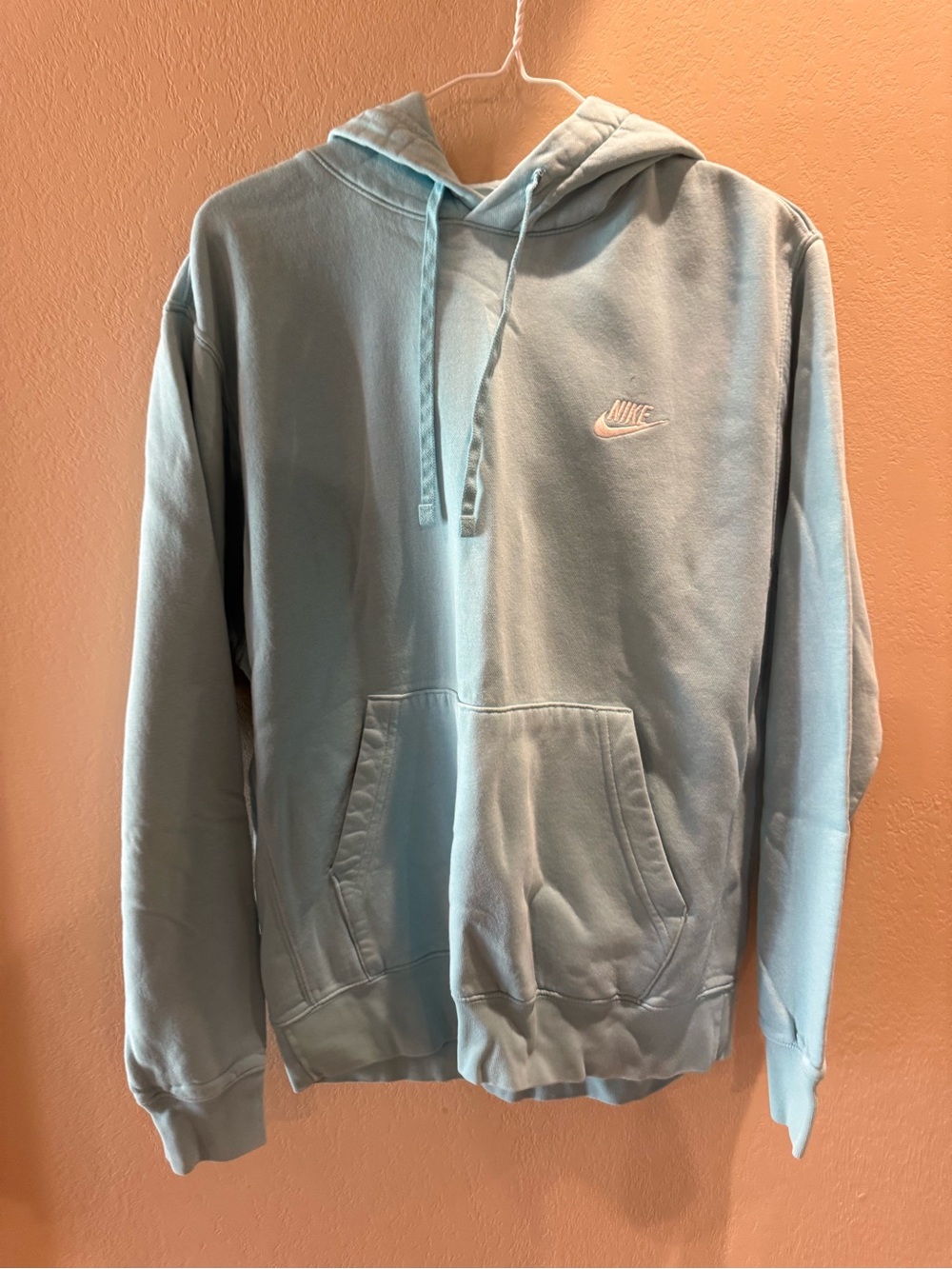 Nike Light Blue Pullover Hoodie